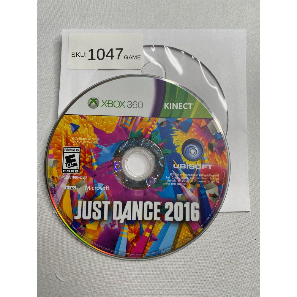 Just Dance 2016 Microsoft Xbox 360